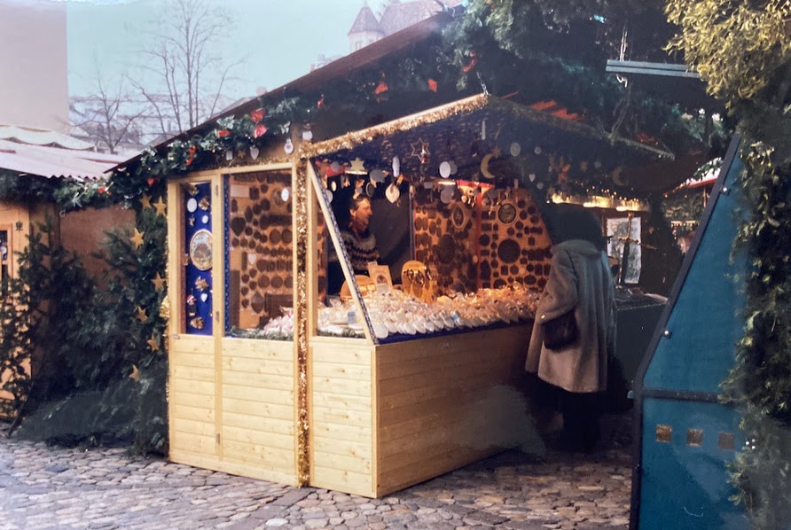 Weihnachtsmarkt Barfüsserplatz Basel / 1993