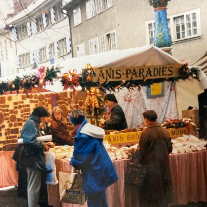 Niederdorf Weihnachtsmarkt Zürich / 1988