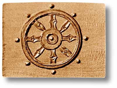 Buddhistisches Lebensrad, [22468] 68x50mmNone | category=[2] Modelgrösse von 60 bis 75mm Durchmesser | Mold size between 60 and 75mm diameter